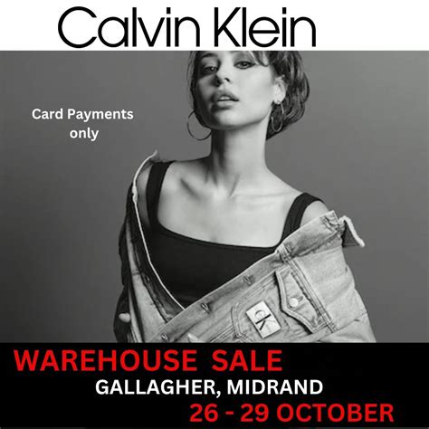 calvin klein warehouse sale